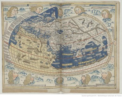 Carte dite de Ptolémée, 1482
